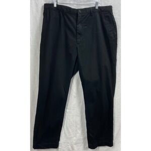 Polo Ralph Lauren Prospect Pant Mens 40x32 Black Cotton Casual Chino Trousers